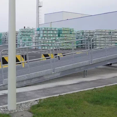 Rampe da piazzale in acciaio zincato