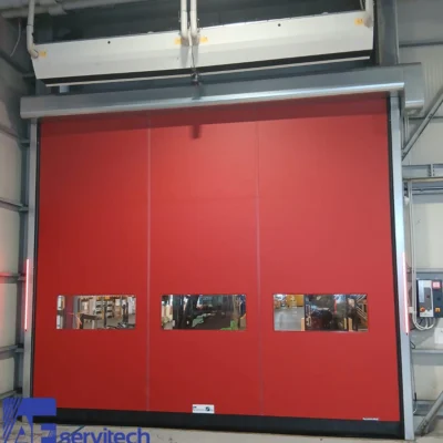 Porta rapida autoriparante Dynamicrollbarriera d'aria 888